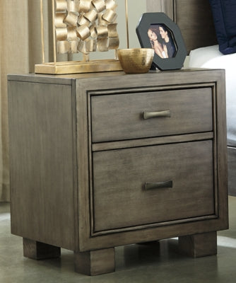 Arnett Two Drawer Night Stand
