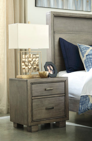 Arnett Two Drawer Night Stand