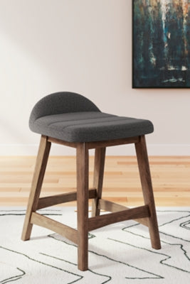 Lyncott Upholstered Barstool - Ashley Furniture Homestore Philippines