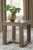 Cariton Square End Table